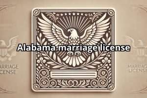 Alabama marriage license