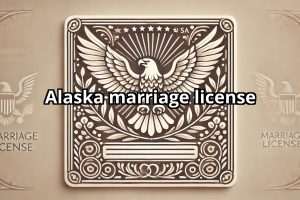 Alaska marriage license