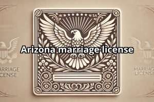 Arizona marriage license