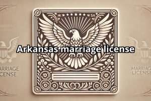 Arkansas marriage license