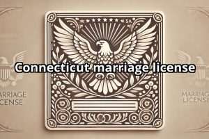 Connecticut marriage license