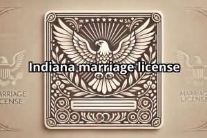 Indiana marriage license