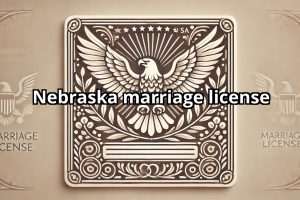 Nebraska marriage license