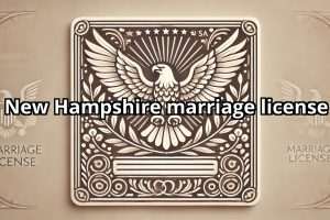 New Hampshire marriage license