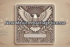 New Mexico marriage license