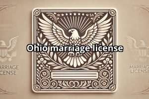 Ohio marriage license