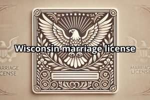 Wisconsin marriage license