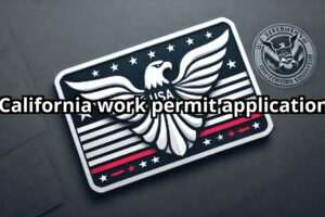 California work permit application